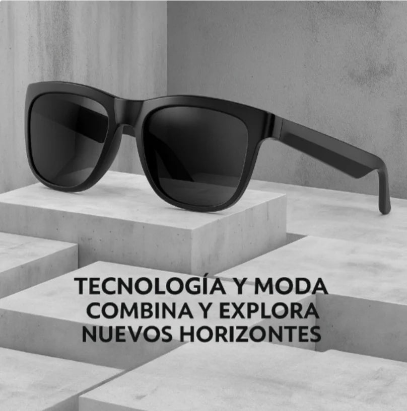 Gafas bluetooth con audífonos