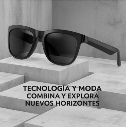 Gafas bluetooth con audífonos